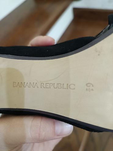 foot patch: Туфли, 36.5, Banana Republic, Б/у, цвет - Черный, Самовывоз — 6