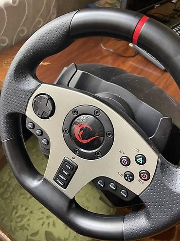 pc joystick qiymeti: Oyun sükanı və pedallar dəsti - Platformalar: PC və PS3/PS2 ilə uyğun — 3