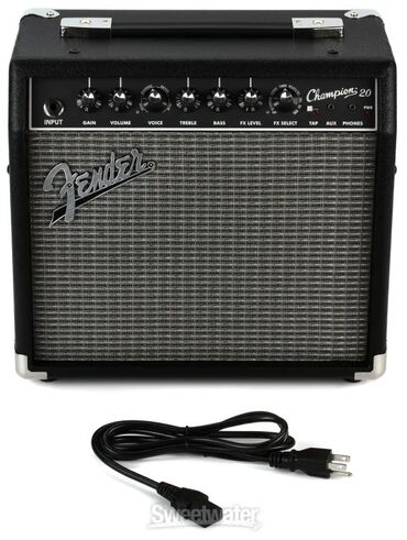 Пианино: Новый Гитарный усилитель, Fender, 20 Вт, Самовывоз, Платная доставка