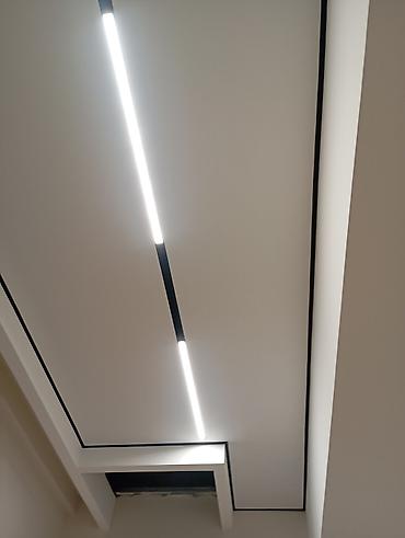 Трековые светильники и споты: Натяжные потолки, глянец, матовый, сатиновые, 3Dпотолки, световой — 6