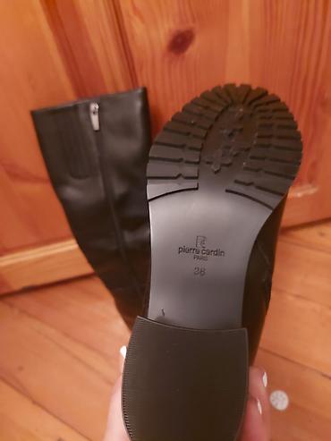 Сапоги: Сапоги, 36, Pierre Cardin, Новый, цвет - Черный, Самовывоз — 5