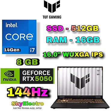 Yeni ASUS TUF Gaming, 16 ", Intel Core i7, 512 GB, Ünvandan götürmə, Pulsuz çatdırılma, Ödənişli çatdırılma