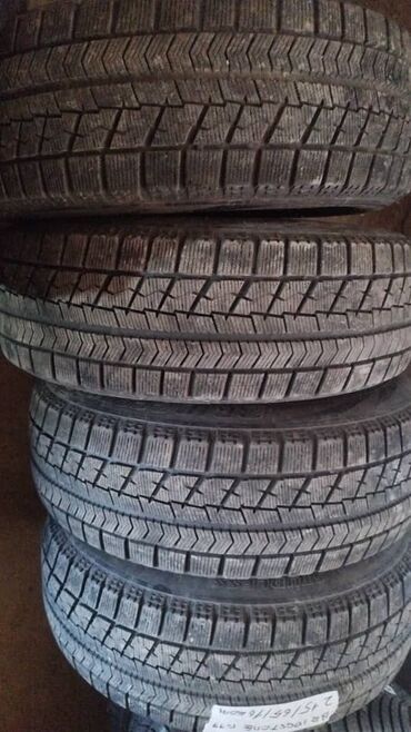 Шины: Шины 215 / 65 / R 16, Зима, Б/у, Комплект, Легковые, Япония, Bridgestone