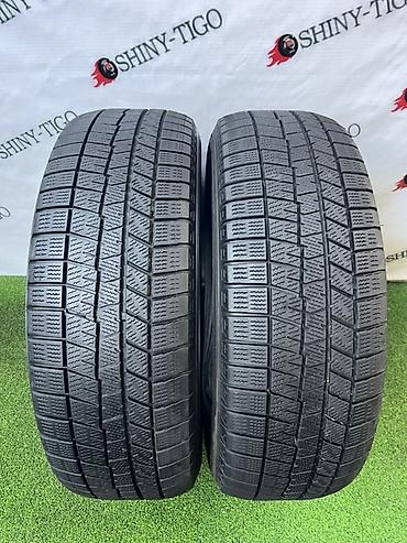 black ice: Шины 215 / 65 / R 16, Зима, Б/у, Пара, Легковые, Япония, DUNLOP — 1