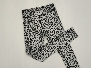 Spodnie XS (EU 34), stan - Bardzo dobry, wzór - Print, kolor - Czarny