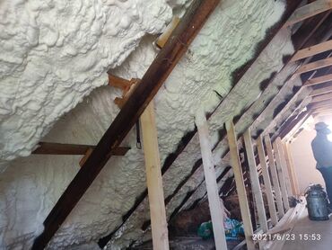 Утепление: Утепление крыши, Утепление потолоков | Утепление дома, Утепление цеха, Утепление квартиры Пенополиуретан Больше 6 лет опыта — 2