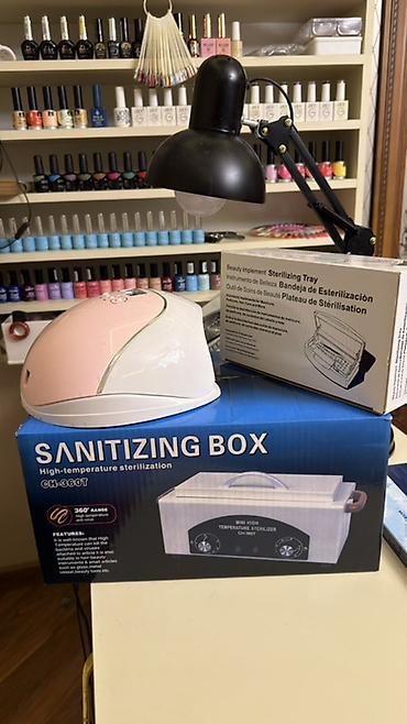 Peşəkar dırnaq sənəti üçün tam avadanlıq və material dəsti - UV/LED at lalafo.az — 3 Peşəkar dırnaq sənəti üçün tam avadanlıq və material dəsti - UV/LED — 3