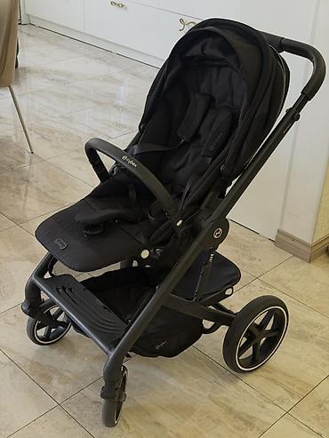 Коляски: Коляска, Cybex, цвет - Черный, Б/у — 11