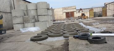 Железобетонные (ЖБИ) кольца для септика: Железобетонное (ЖБИ) кольцо для септика Размер: 110 x 90 x 8 см, Бесплатная установка, В розницу — 27