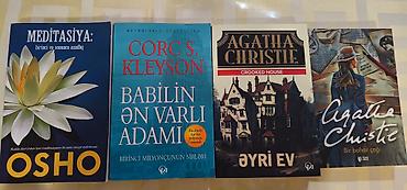 Bədii ədəbiyyat: Satılır: Azərbaycan dilində müxtəlif janrlarda 4 kitab paketi - — 1