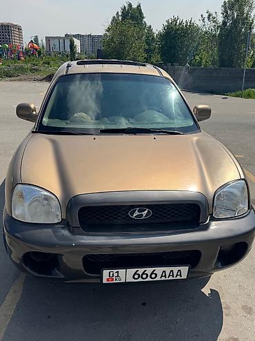 Hyundai: Hyundai Santa Fe: 2003 г., 2.7 л, Автомат, Газ, Внедорожник — 6