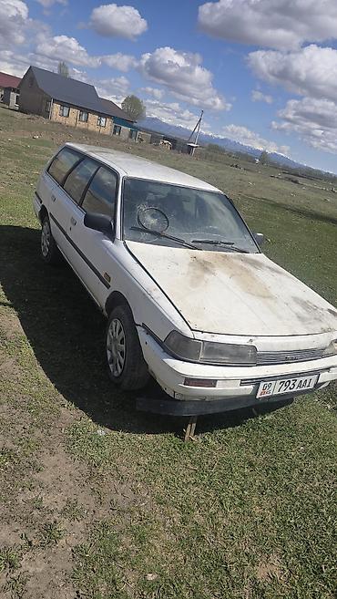 Унаа: Toyota Camry: 1988 г., 2 л, Кол менен иштөөчү, Дизель, Универсал — 2