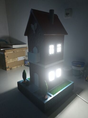 Скупка техники: Светильник в виде домика. Хорошо впишется в детские комнаты. Идеальный