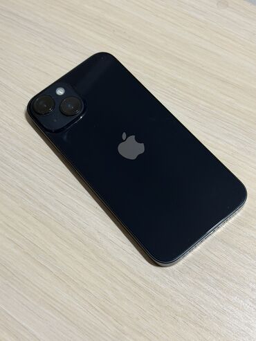 Apple iPhone: IPhone 14, Б/у, 256 ГБ, Midnight, Чехол, 78 % — 1