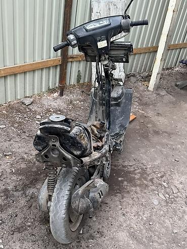 highlander platinum: Рама скутера Yamaha Jog (серия 3KJ) - Оригинальная рама с рулевой — 1