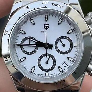 Ručni satovi: PAGANI DESIGN PD-1727 Sport- Beli/Panda-Rolex DaytonaHomage Potpuno — 14