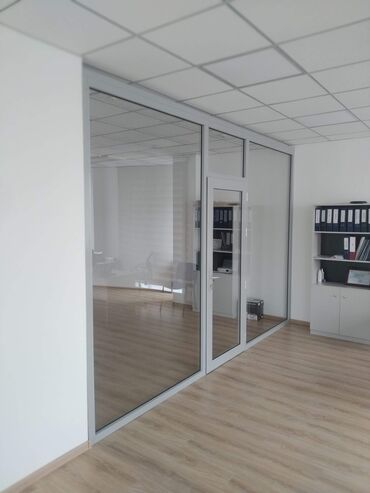 Перегородки на заказ: На заказ Каркасная перегородка, Для офиса, Бронированное стекло, Монтаж, Демонтаж, Бесплатный замер at lalafo.kg — 25 Перегородки на заказ: На заказ Каркасная перегородка, Для офиса, Бронированное стекло, Монтаж, Демонтаж, Бесплатный замер — 25