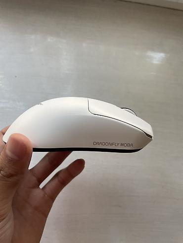 g pro wireless: Игровая мышь F1 Moba (Dragonfly MOBA), белая - Тип подключения — 2