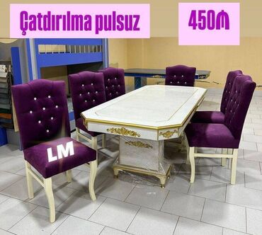 Masa və oturacaq dəstləri: Möhtəşəm DƏVƏBEL masa dəsti👑 Yüksək keyfiyyətlə Qiymət : Masa