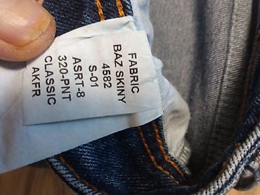 kosulja za manzetne: Muške teksas farmerke Versace - Model: slim/skinny kroj sa blagim — 5