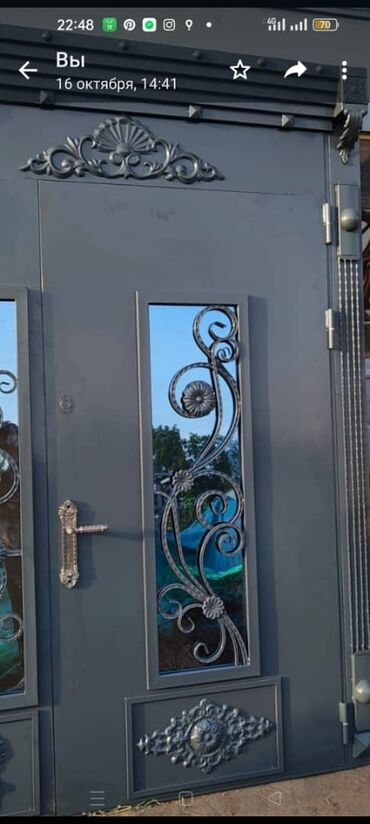 двери со стеклом: Входная дверь, Металл, Новый, Платная доставка