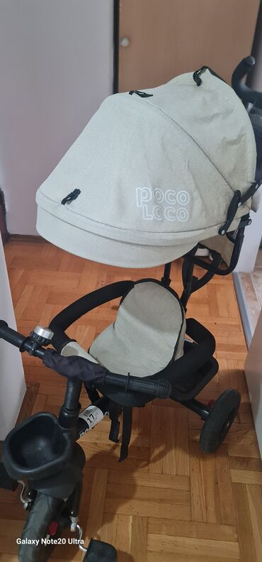 mljackalica za bebe: Tricikl marke Poco Loco kratko koristen mizda mesec dana .moze
