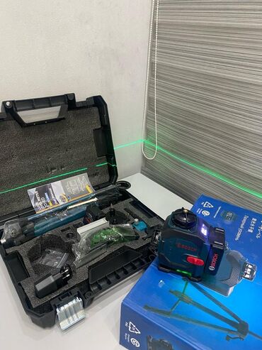 Лазерные уровни: Лазерный уровень бош 4D Полный комплект также у нас можете купить — 2