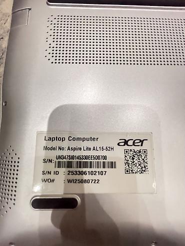 Ноутбуки Acer: Acer Aspire Lite AL15-52H — тонкий и лёгкий ноутбук с металлической — 4