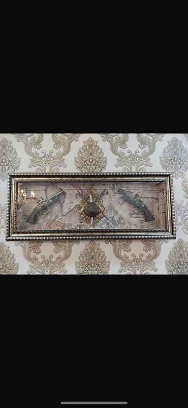 vinil divar: Divar dekoru – çərçivəli kompozisiya - Üslub: Klassik/antik dənizçi — 1