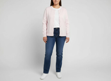 sukienki sweterkowe plus size: Кардиган жіночий, розмір 2XL