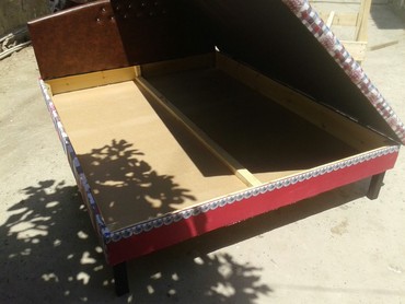 Çarpayılar: Taxt sandigli teze tam mohkem 2 neferlik taxtadan qupqa bas terefleri — 5