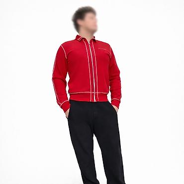 lyle scot: Мужская толстовка, S, M, Tommy Hilfiger, Б/у, цвет - Красный, Самовывоз, Платная доставка — 5