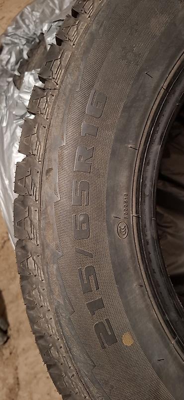 оборудование для покраски дисков: Зимние шины 215/65 R16, комплект из 4 шт. - Тип: фрикционные — 1