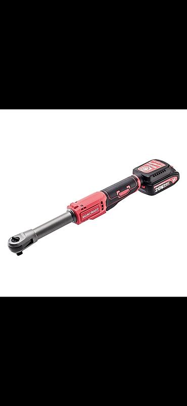 Аккумуляторный угловой гайковёрт Worcraft 20V - Питание: аккумулятор