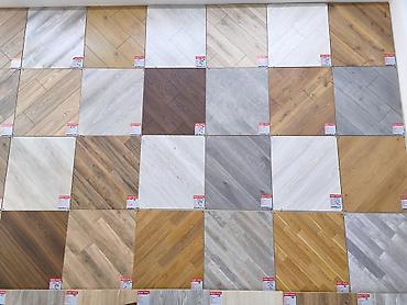 Məhsul: Döşəmə üçün laminat/panel kolleksiyası - Geniş seçim: ağ