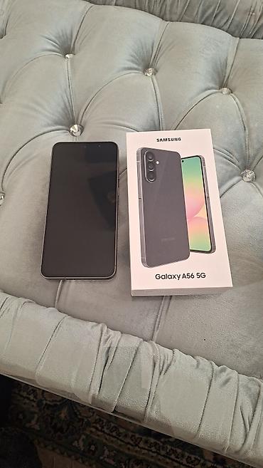 ip 15 pro: Samsung Galaxy A56 5G, 128 GB, rəng - Qara, Sənədlərlə — 2