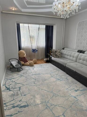 срочно продаю квартиру аламедин базар: 3 бөлмө, 64 кв. м, 106-серия жакшыртылган, 4 кабат, Евроремонт
