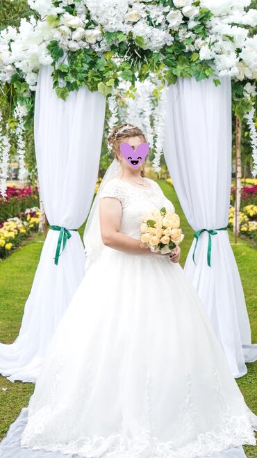 платья на кыз узатуу: Продаю свадебное платье 56 р регулируется до 60 + по всем вопросам