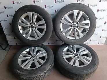 hankook: Колеса в сборе 235 / 60 / R 18, Лето, Б/у, Комплект, Легковые, Литые, отверстий - 5 — 1
