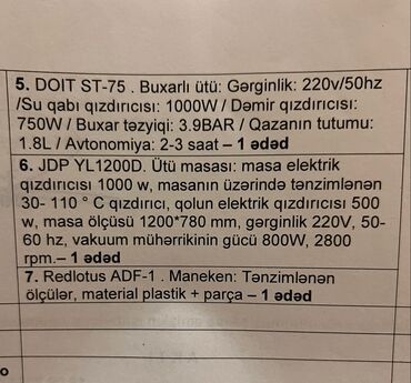 dərzi yeri: Dərzi üçün tikiş aparatları hər bir şeyi verilir pakofka maldı ağzı