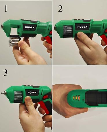 panasonic eneloop: Отвертка аккумуляторная Мощность : 3,6V / 1.3A Li-ion Макс.крутящий — 2