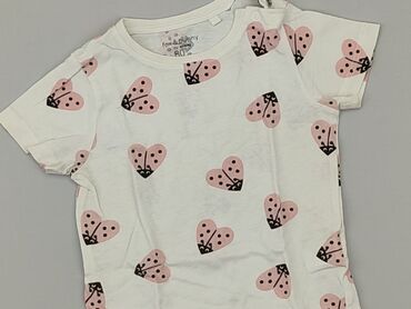 biała sukienka letnia midi: T-shirt, Fox&Bunny, 9-12 months, condition - Very good