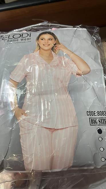 Пижамы: Пижама, Сатин, Турция, Все размеры — 8