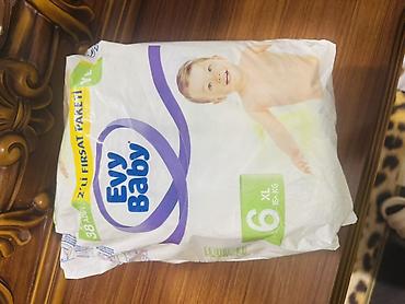 corablar: Evy Baby uşaq bezləri – XL ölçü (6 nömrə), 15+ kq üçün. - Paket: 38 — 2