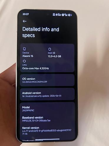 mi 17: Xiaomi, 15, Б/у, 256 ГБ, цвет - Белый — 6