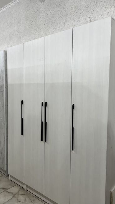 Шкафы для одежды: Шкаф для одежды, Новый, Прямой, ЛДСП — 6