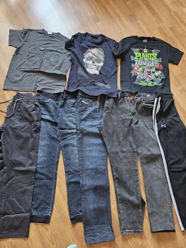 одежды для малышей: Джинсы M (EU 38), цвет - Черный