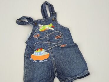 legginsy dla chłopca 110: Dungarees, 6-9 months, condition - Very good