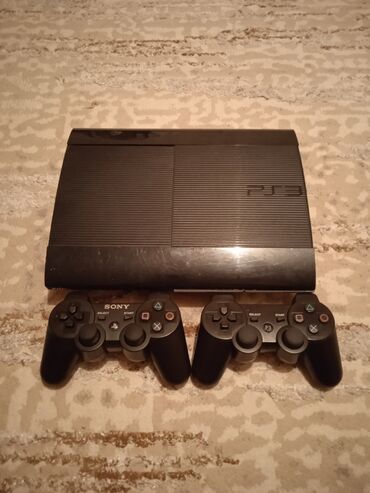 PS3 (Sony PlayStation 3): Продаю Пс3 Супер Слим 500gb в хорошем состоянии прошитая Есть игры