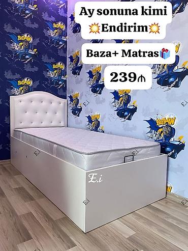 carpayı bazalı: *Bazalı Çarpayı 239Azn💥* *Matras hədiyyə🎁* ✔️Rəng seçimi var Ölçü — 2